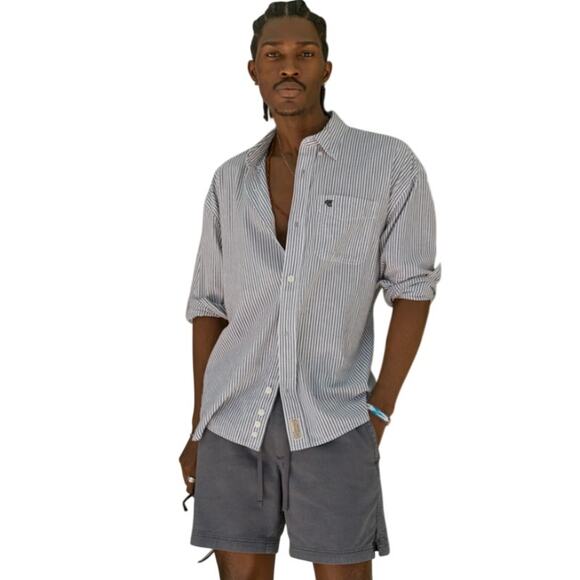 Abercrombie & Fitch Other - Abercrombie & Fitch Blue Sea Fade Pull On Shorts Size XXL Minimal Casual Resort
